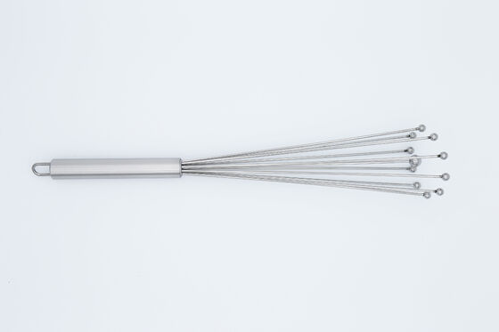 304 Stainless Steel Whisk Food Grade Rustproof With Looped Wires