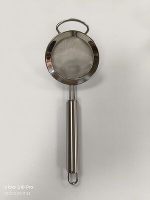 304 Stainless Steel Skimmer Food Grade With 8CM/12CM/16CM/20CM Strainer